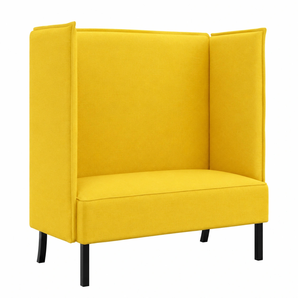 Sofa – 2-Sitzer, 101 cm, minimalistischer Stil, aus Stoff, für Büro