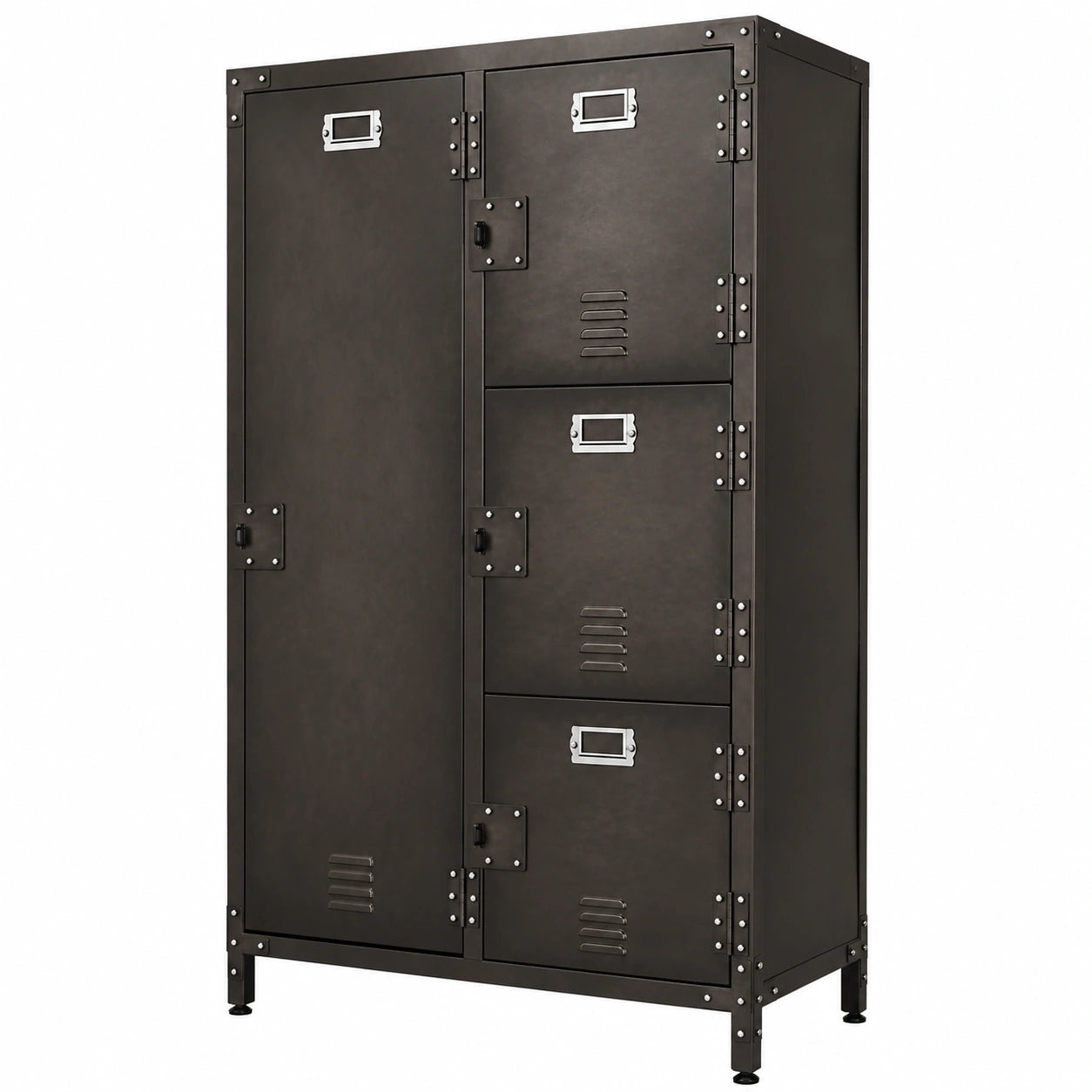 Aktenschrank – 75 × 46 × 120 cm, mit Stauraum