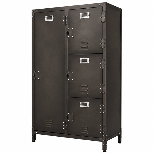 Aktenschrank – 75 × 46 × 120 cm, mit Stauraum