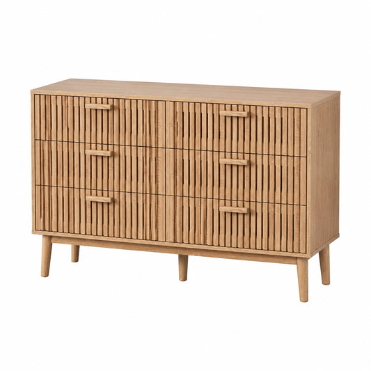 Kommode – 100 × 34 × 73 cm, moderner Stil, mit Schubladen, aus Holz, für Wohnzimmer und Flur
