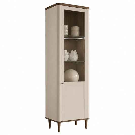 Vitrine – moderner Stil, mit mehreren Türen, aus Holzwerkstoff