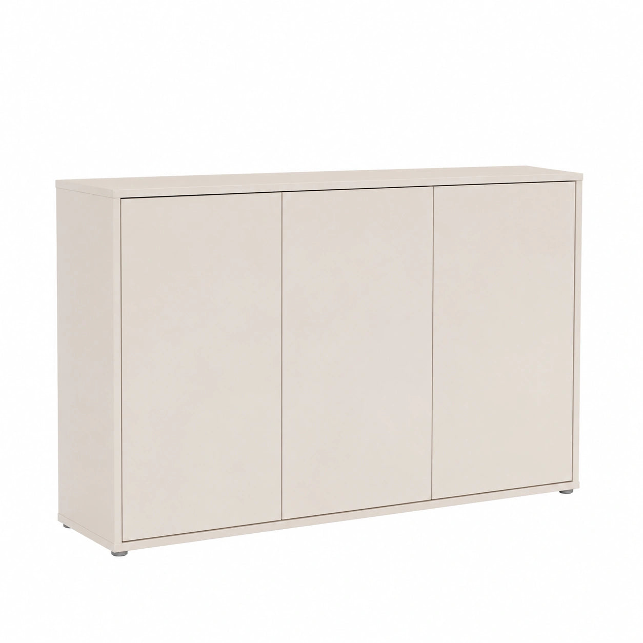 Kommode – 154,2 cm, aus Holzwerkstoff, Beige, für Wohnzimmer, Schlafzimmer und Flur